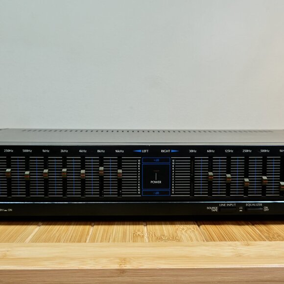 SANSUI SE-500 Stereo Graphic Equalizer, 10 Bands High Fidelity Sound - Picture 8 of 12
